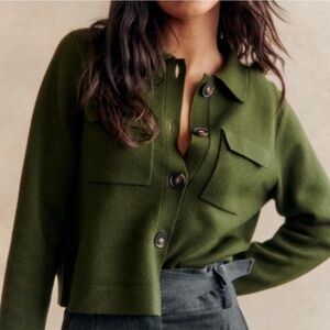 Betty Cardigan - Perfect Green